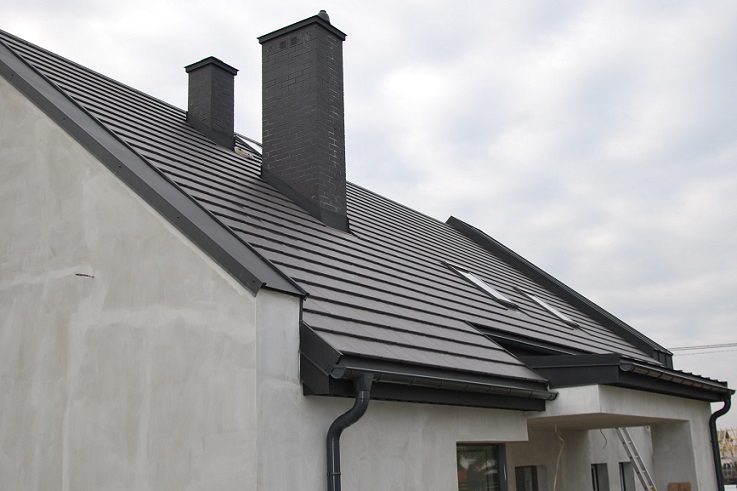 Dachówka Braas Tegalit i panel dachowy PD 510 marki Pruszyński