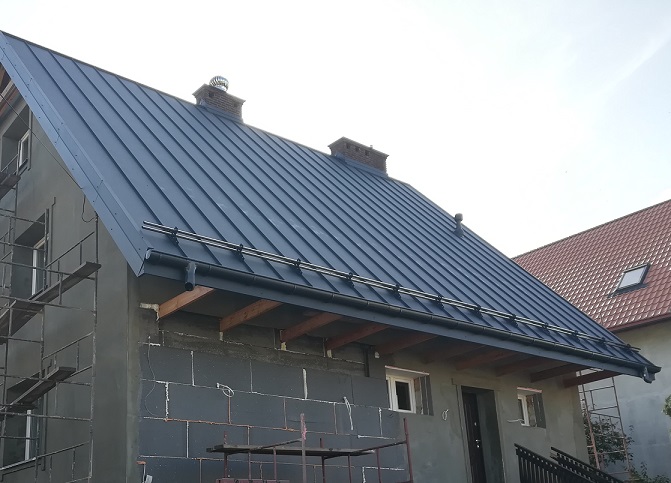 Nexmar OLSZTYN dachy – panel dachowy Ruukki i dach w Szczytnie