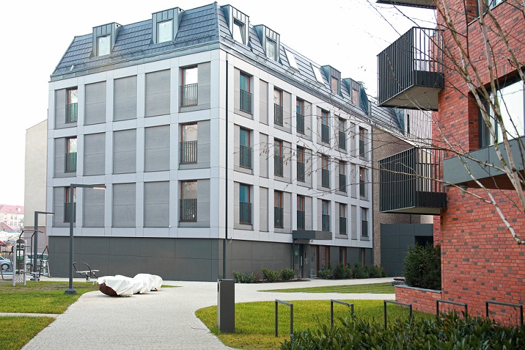 Nexmar Elewacje – 3D PANEL – nasz produkt  na elewacji apartamentowców River View w Gdańsku!