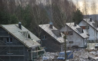 Nexmar Dachy Realizacje: Cztery Dachy Domów w Studziankach – Osiedle Majowe