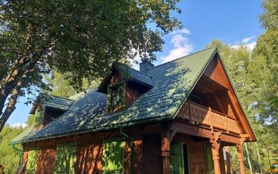 BENDERS PALEMA S Zielona Dachówka – Dachy Nexmar Choroszcz Fantastyczna Realizacja w Okolicy Siemianówki